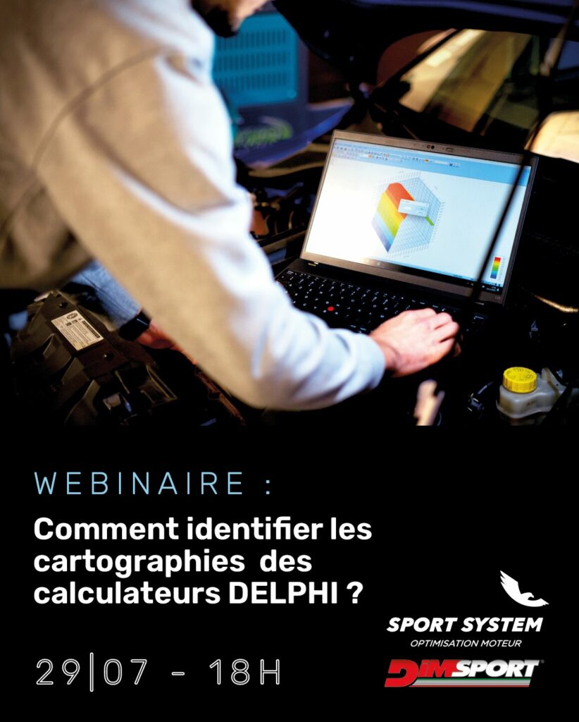 Identifier les cartographies dans un calculateur DELPHI