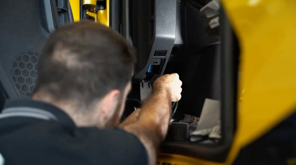 Branchement camion