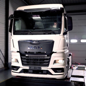 Camion banc de puissance